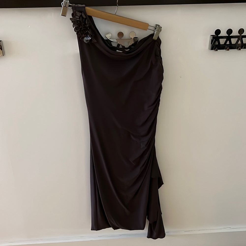 Marella One Shoulder Dress Sz L
